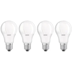 OSRAM Led Pærer>LED-pære E27 Base Retro 9W mat, 4 stk 2.700K