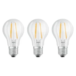 OSRAM LED-pære E27 Classic fil. 840 6,5 W, klar, 3