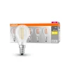 OSRAM LED-pære E14 P40 4 W filament 827 470 lm 5