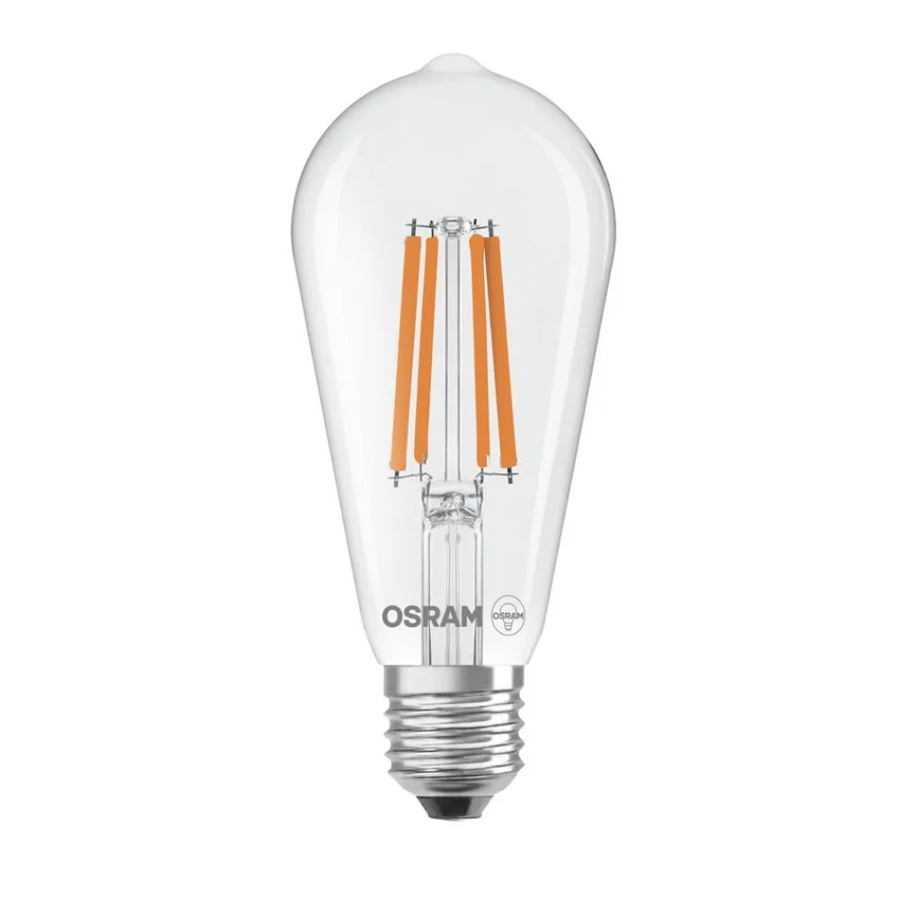 OSRAM Filament Pære>LED-pære E27 2,2W Filament 2,700K