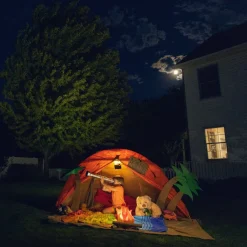 OSRAM LED-pære E27 8W mat 2700K genopladeligt batteri nødlys