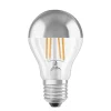 OSRAM LED-pære E27 6,5W Mirror sølv 2.700K