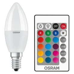 LED-pære E14 5,5W Star+ kerte remote^OSRAM Sale