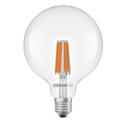 LED-pære Globe G125 E27 7,2W Filament 2,700K^OSRAM