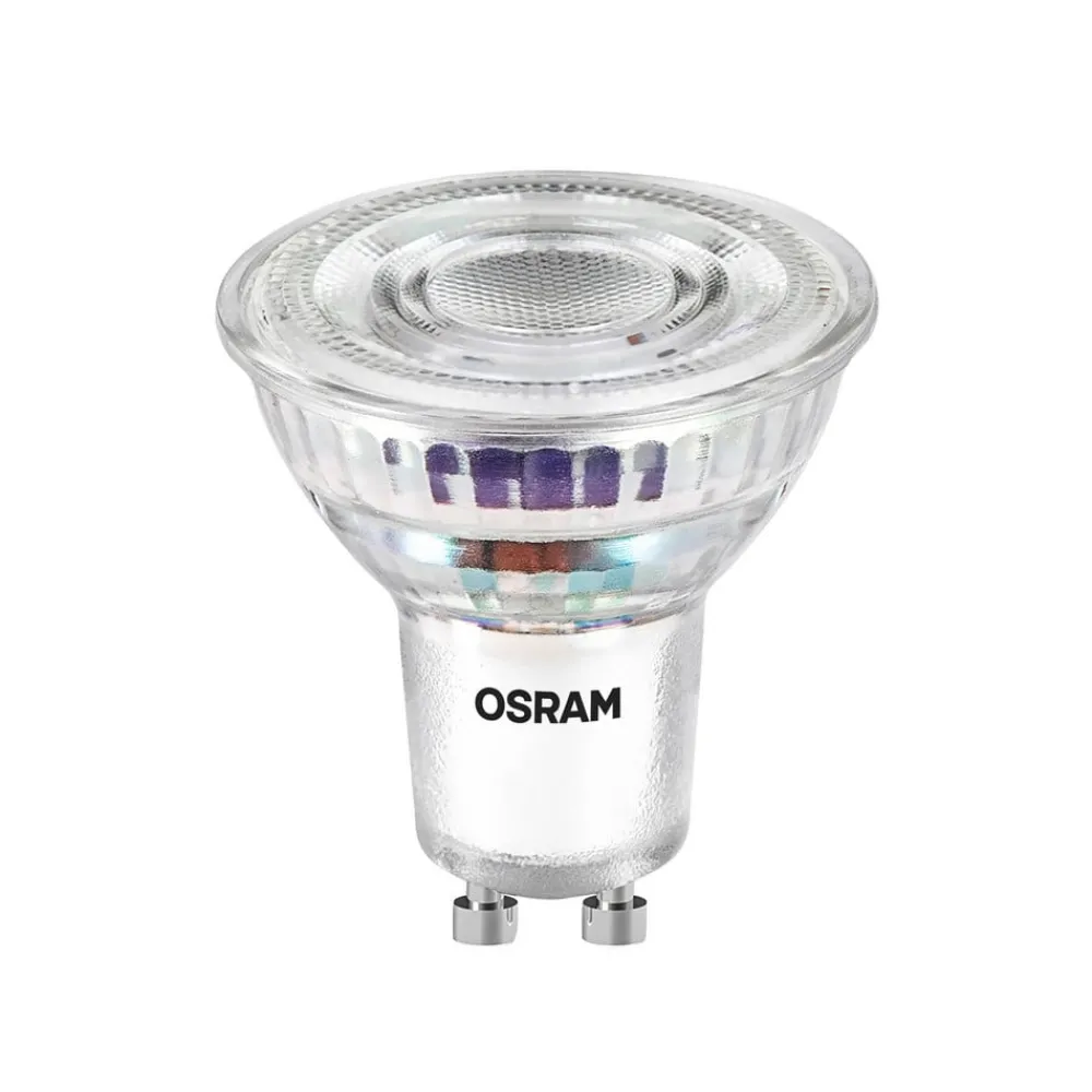 OSRAM LED-pære PAR16 reflektor GU10 4,7W 100° 4,000K