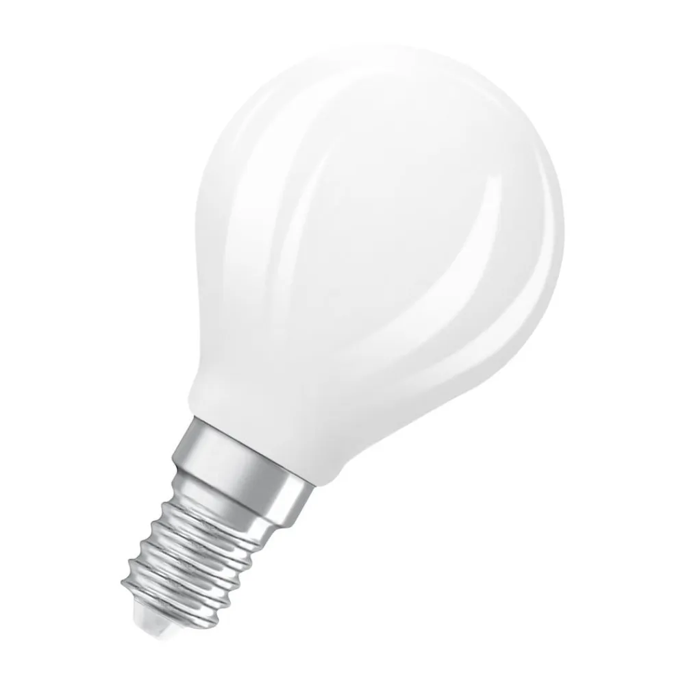 OSRAM LED-pære Tropfen, E14, 3,4 W, mat 2.700 K dæmpbar