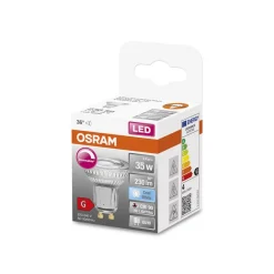 OSRAM Dæmpbar Led-Pære>LED-reflektor glas GU10 3,4W 940 36° dim