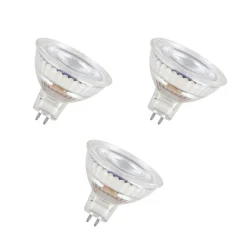 LED-reflektor GU5.3 sæt med 3, 6,5 W, 12 V, 2.700 K, 36°^OSRAM Online