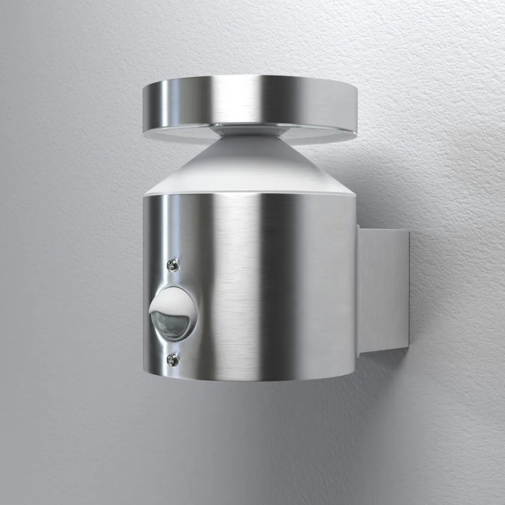 LED-sensor-udendørs væglampe ENDURA STYLE CYLINDER, stål^OSRAM Outlet