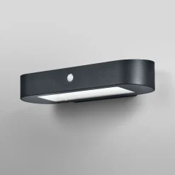 LED-sensor-væglampe ENDURA STYLE SOLAR OVAL 34 cm 840^OSRAM New