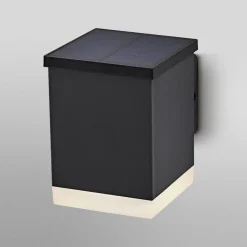 OSRAM LED-solcelle-udendørs væglampe ENDURA STYLE QUADRO, grafit