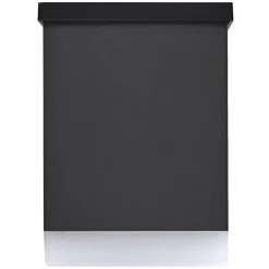 OSRAM LED-solcelle-udendørs væglampe ENDURA STYLE QUADRO, grafit