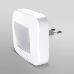 Børn OSRAM LED-stikkontakt-natlampe LUNETTA HALL, hvid, sensor