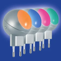 LED-stikkontaktnattelys LUNETTA SHINE, RGBW, hvid^OSRAM Best