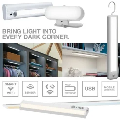 OSRAM LED-underskabsbelysning Panel 30 x 10 cm hvid CCT dæmpbar