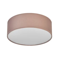 OSRAM loftlampe ORBIS PARIS, brun, Ø 30 cm, tekstil, E27