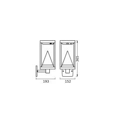OSRAM SMART+ Solcelle Lampe Med Sensor|Væglampe Med Sensor><noscript><img width=