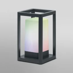 OSRAM SMART+ WiFi LED-batteridrevet bordlampe FRAME, mørkegrå IP44