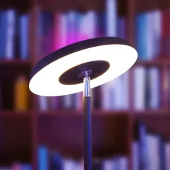 OSRAM SMART+ WiFi LED-gulvlampe, sort, op/ned, RGB CCT