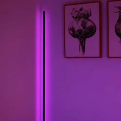 OSRAM SMART+ Gulvlamper>WiFi LED-gulvlampe ROUND sort 140 cm RGB CCT