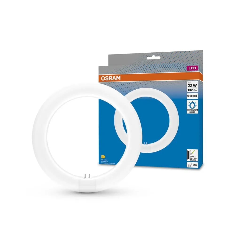 OSRAM Lysstofrør>SubstiTUBE LED G10q T9 C22 EM 11W 31,2cm 865