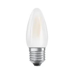 OSRAM Superstar LED-kerte E27 4,8 W 2.700 K mat