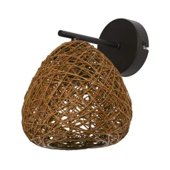 væglampe Decor Paper Drop, papir, beige, E27^OSRAM Clearance