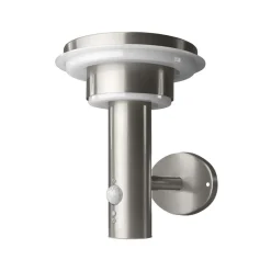 væglampe ENDURA STYLE SOLAR DOUBLE CIRCLE stål^OSRAM