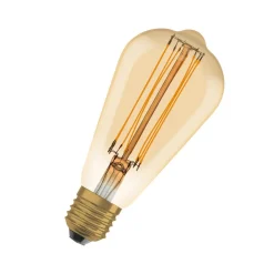 Vintage 1906 E27 8,8 W LED ST64 822 guld dim^OSRAM Discount