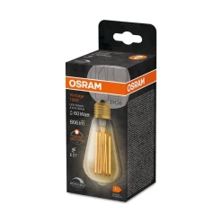 Vintage 1906 E27 8,8 W LED ST64 822 guld dim^OSRAM Discount