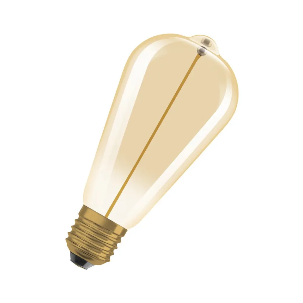 OSRAM Vintage 1906 LED-pære E27 2,2W 827 guld