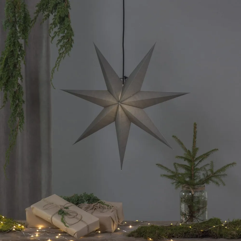 Ozen papirstjerne med syv takker, Ø 70 cm^STAR TRADING Clearance