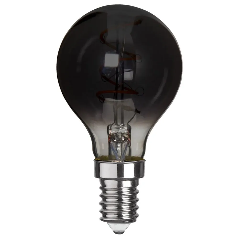 P45 LED-pære E14 3 W 1.800 K, røggrå^STAR TRADING Discount