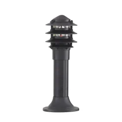 Searchlight Sokkellamper>Pagoda sokkellampe af aluminium, IP44