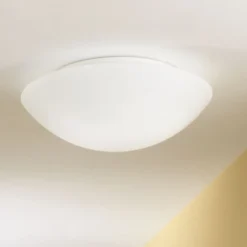 Fabas Luce Gang|Loftlamper>Pandora loftslampe, Ø 36 cm, glas, hvid