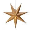 Markslöjd Dekorationsbelysning|Julestjerner>Papirstjerne Kiara, brun, E14, højde 45 cm