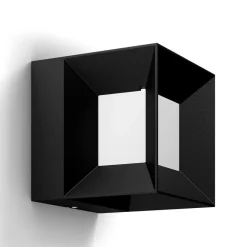 Parterre - terningformet LED udendørs væglampe^Philips Discount