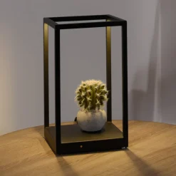 Paul Neuhaus Contura LED-bordlampe i sort