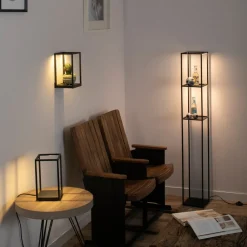 Paul Neuhaus Contura LED-bordlampe i sort