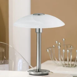 Enova bordlampe, stålfarvet^Paul Neuhaus Online