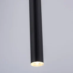 Flute LED-hængelampe 1 lyskilde sort^Paul Neuhaus Best