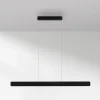 Paul Neuhaus Arbejdsrum/Kontor|Pendellamper>LED-hængelampe Q-Stretto, sort, 120 cm