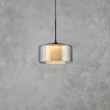 Paul Neuhaus Pendellamper|Pendellamper>LED-hængelampe Rika, Ø 15 cm, glas, dæmpbar