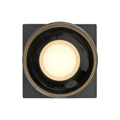 Paul Neuhaus LED-loftlampe Rika, Ø 15 cm, glas, dæmpbar