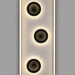 Paul Neuhaus LED-loftlampe Dune, 100 cm, sort, CCT, dæmpbar.