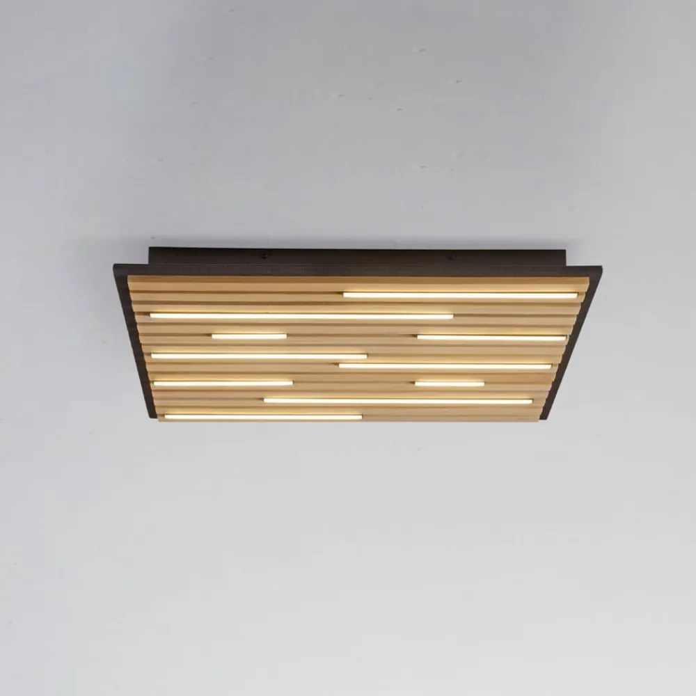 Q-Smart-Home Loftlamper|Loftlamper>Paul Neuhaus Loftlampe Q-Acoustic træ 62 x 62 cm