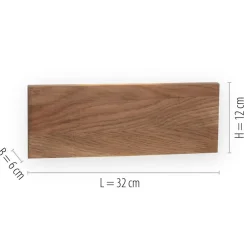 Palma LED-væglampe i træ 32 cm^Paul Neuhaus Sale