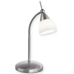 Pino bordlampe, grå, 45 cm, dæmpbar, G9^Paul Neuhaus Best