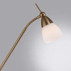 Pino gulvlampe, antik messing, 163 cm, dæmpbar^Paul Neuhaus Online
