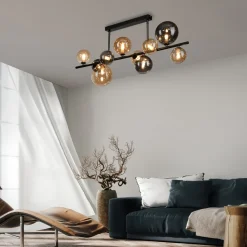 Popsicle loftlampe, glas, 85 cm lang, G9^Paul Neuhaus Discount